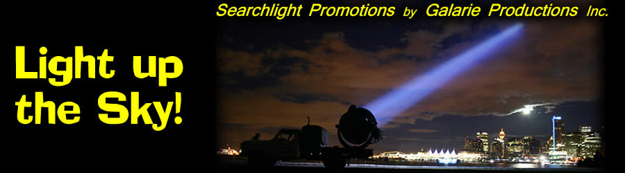 Searchlights Vancouver - searchlight promotions